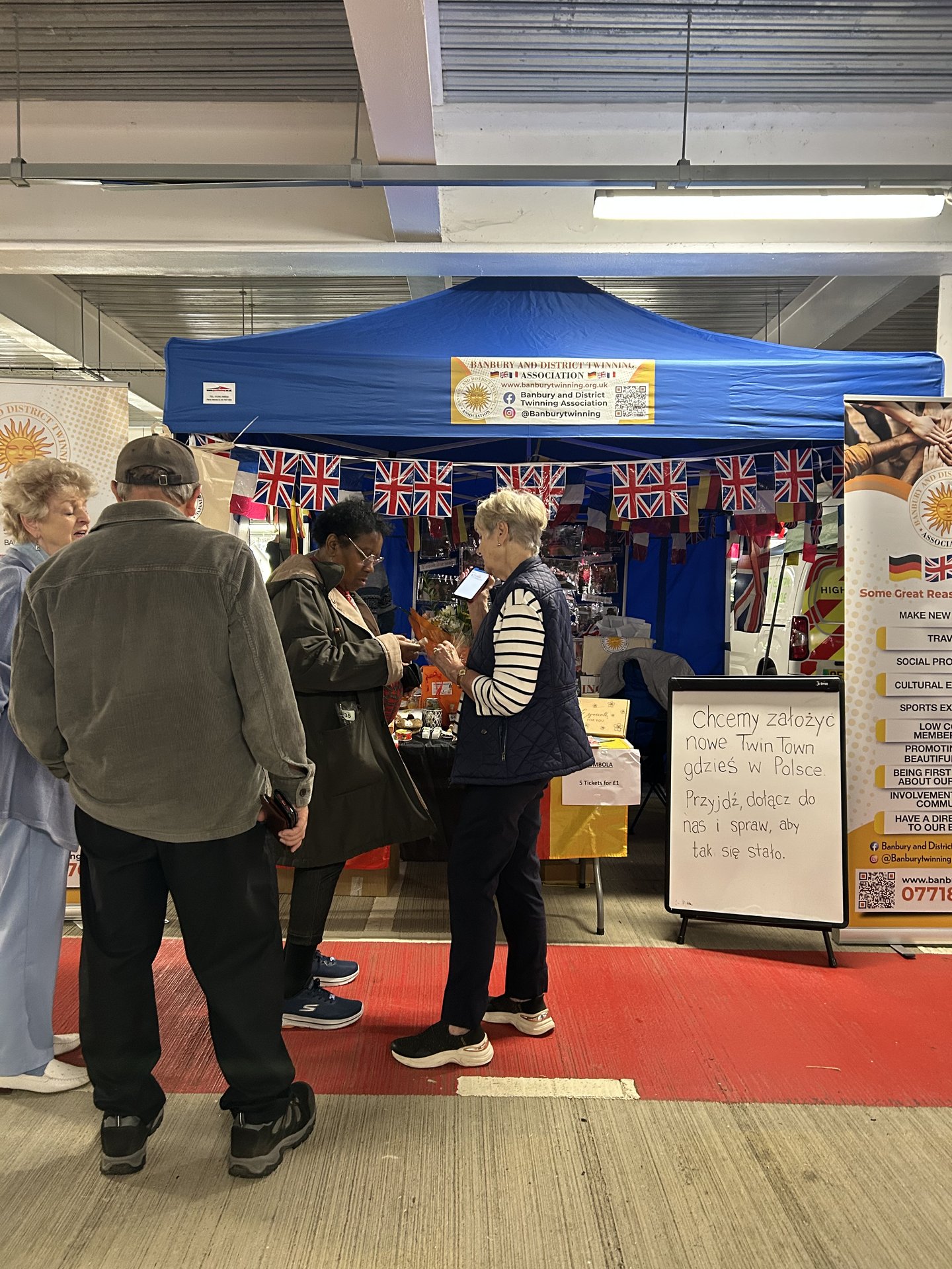Banbury & District Twinning Association at the Canal Festival 2026