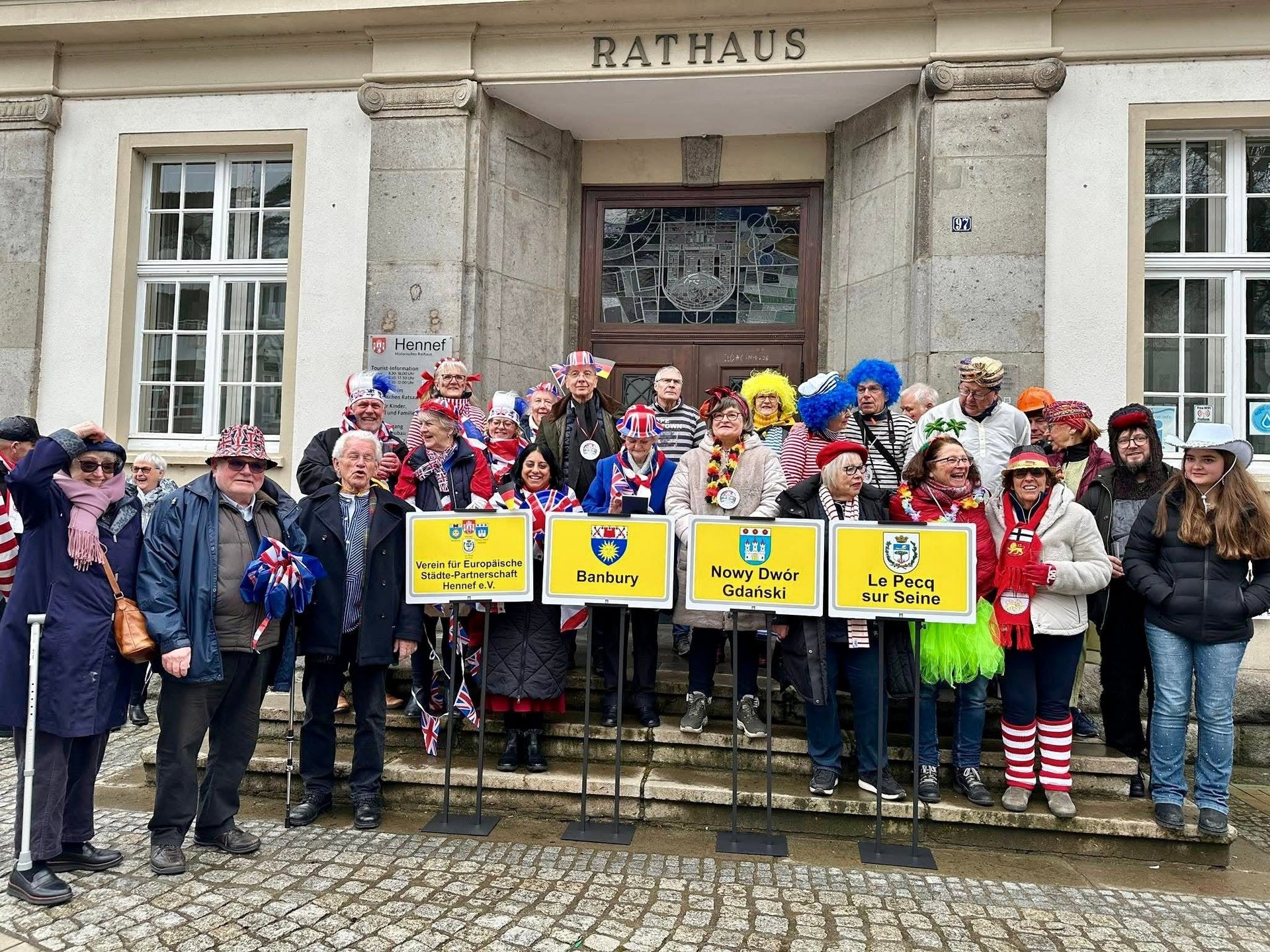 Celebrating Over 40 Years of Friendship: Banbury and Hennef